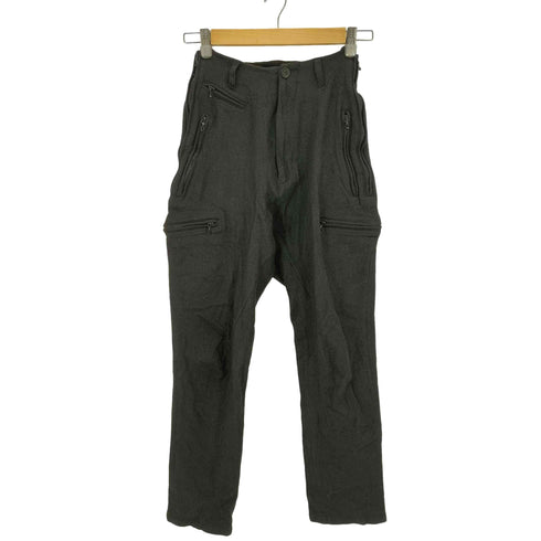 ユリウス JULIUS 13-14AW crack期 ジップウールパンツ メンズ JPN:2