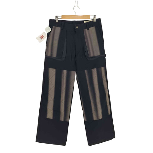 JiyongKim 24AW straight-leg cotton-canvas trousers メンズ M