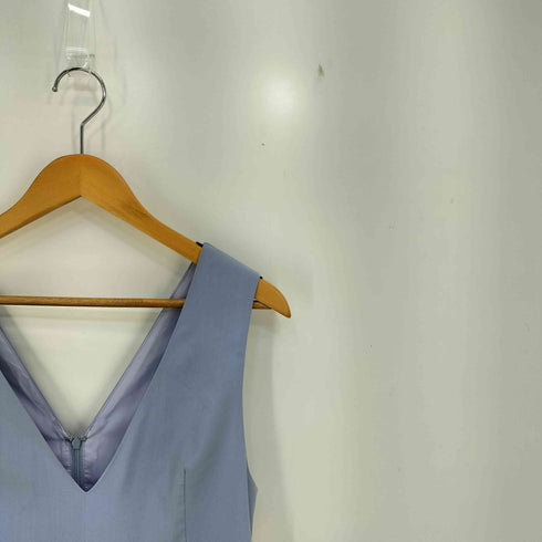 ノーリーズ NOLLEY’S Vネック ジャンパー ノースリーブ ワンピース レディース JPN:M