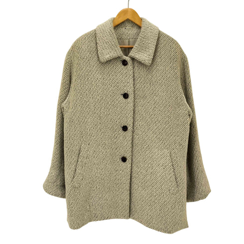 アクアスキュータム AQUASCUTUM ウール100%ロングコート レディース