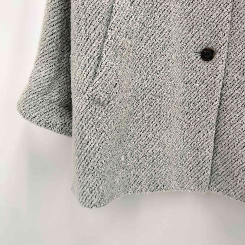 アクアスキュータム AQUASCUTUM ウール100%ロングコート レディース