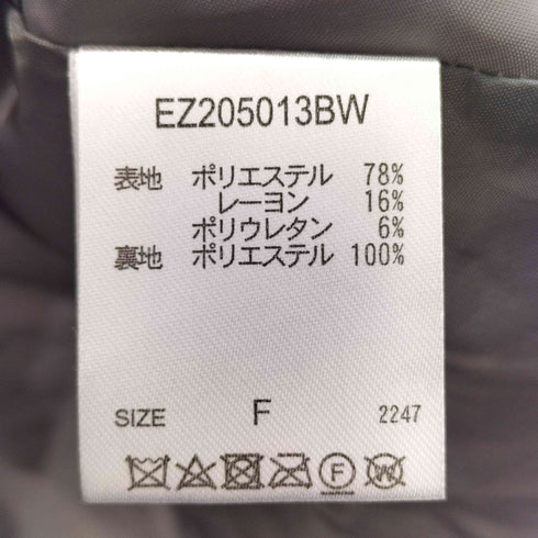 エジック Ezick イレヘムプリーツスカート レディース FREE