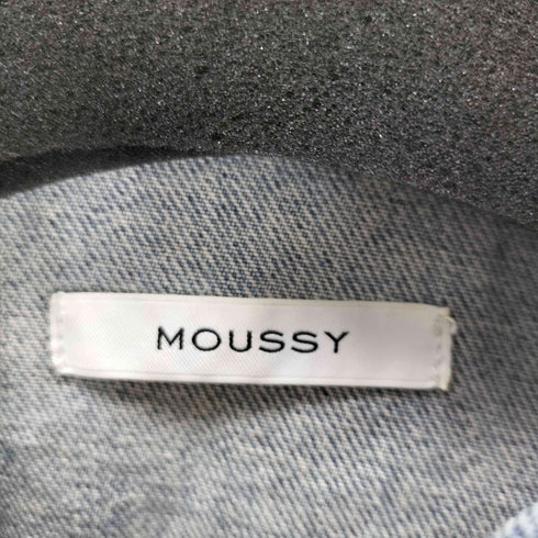 マウジー moussy リメイクワッペンデニムジャケット メンズ FREE