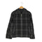 バーバリーブルーレーベル BURBERRY BLUE LABEL ホース刺繍 ウール チェック フーディ ジップアップジャケット メンズ