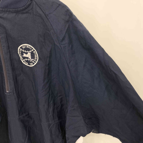 whistle stop ハーフジップ ナイロンジャケット メンズ import:XL