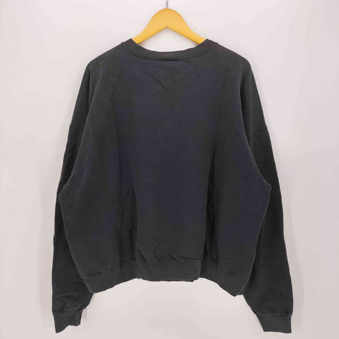 ナイキ NIKE 90S USA製 銀タグ フロントプリント クルーネック スウェット メンズ import:L