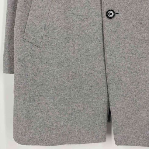 ブラックレーベルクレストブリッジ BLACK LABEL CRESTBRIDGE 裏地チェック ウールカシミヤ チェスターコート メンズ import:L