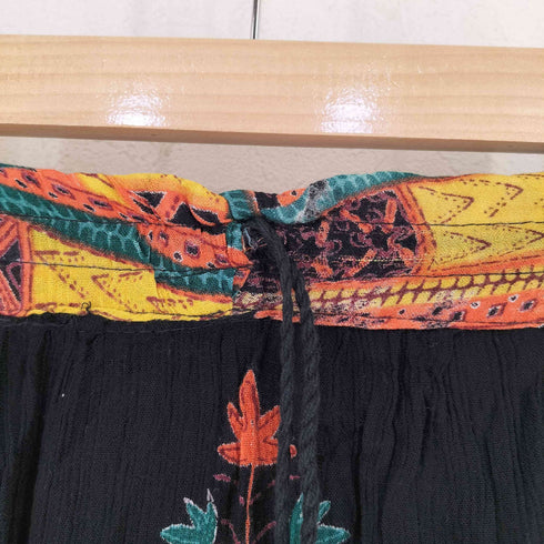 PaPa インド製 レーヨン スカート 民族 レディース