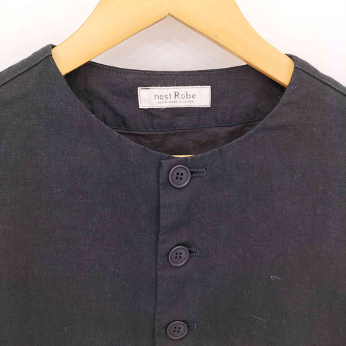 ネストローブ nest Robe シンチバック リネンベスト レディース FREE