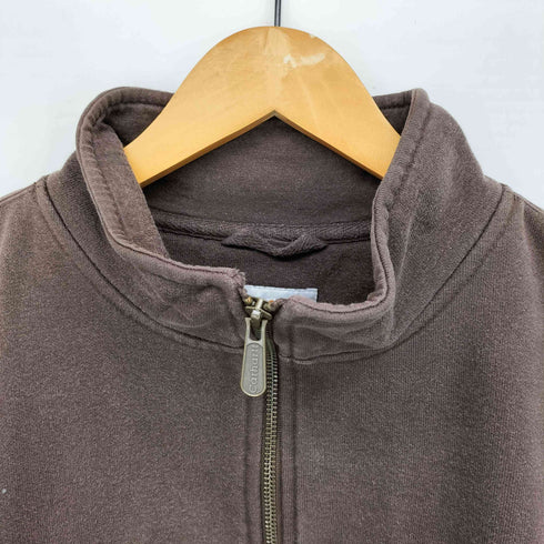 カーハート Carhartt メキシコ製 ロゴ刺繍 ハーフジップ スウェット メンズ import:L