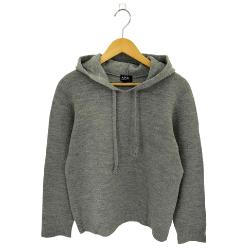 アーペーセー A.P.C. フード付き ニット プルオーバーパーカー レディース import:S