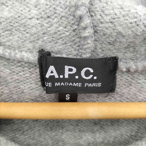 アーペーセー A.P.C. フード付き ニット プルオーバーパーカー レディース import:S
