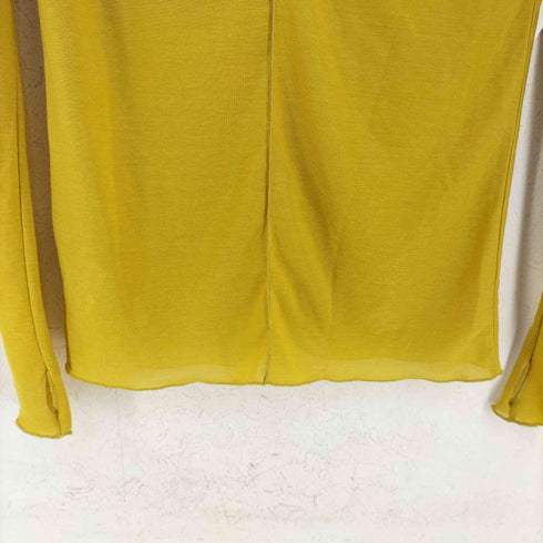 AMBERGLEAM シアーカットソー レディース