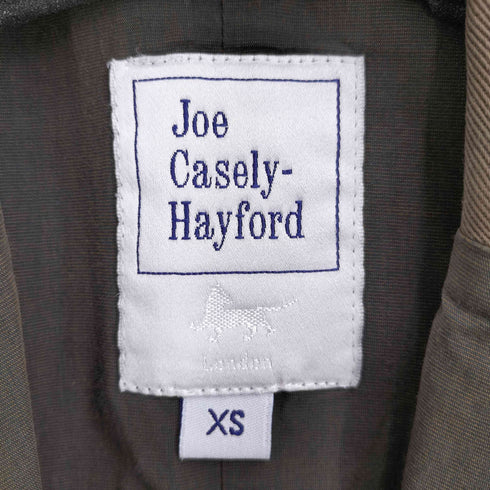 JOE CASELY HAYFORD 異素材切替 1Bテーラードジャケット メンズ import:XS