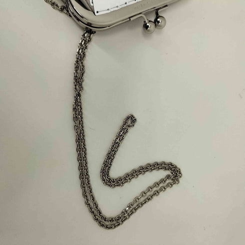 チャールズアンドキース CHARLES&KEITH DISC-EMBELLISHED CHAIN HANDLE POUCH レディース