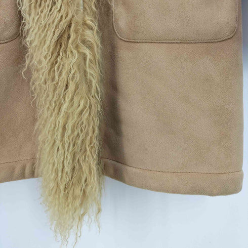 ビューティーアンドユースユナイテッドアローズ BEAUTY & YOUTH UNITED ARROWS フェイクーファー ムートン ダッフルコート レディース FREE