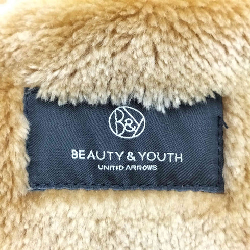 ビューティーアンドユースユナイテッドアローズ BEAUTY & YOUTH UNITED ARROWS フェイクーファー ムートン ダッフルコート レディース FREE