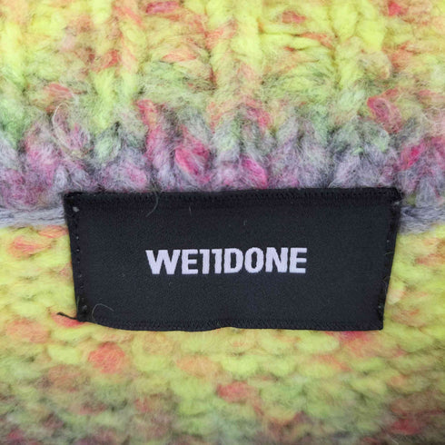 ウェルダン WE11DONE グラデーションニットセーター メンズ import:M