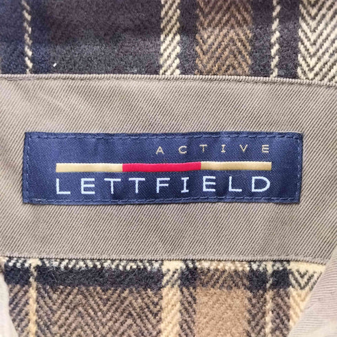 ACTIVE LETTFIELD ライナー 付き 比翼 ステンカラー コート メンズ