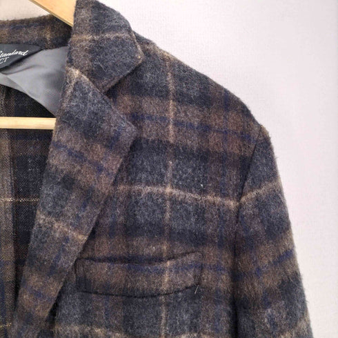 ジャーナルスタンダードトライセクト JOURNAL STANDARD TRISECT ナイロン混 チェックウールテーラードジャケット メンズ JPN:M