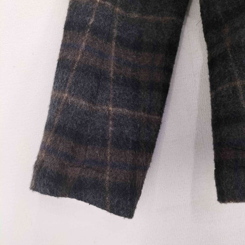 ジャーナルスタンダードトライセクト JOURNAL STANDARD TRISECT ナイロン混 チェックウールテーラードジャケット メンズ JPN:M