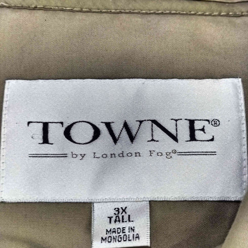ロンドンフォグ TOWNE by London Fog 90S キルティング ライナー 付き ジップアップ スイングトップ ジャケット メンズ 3X TALL