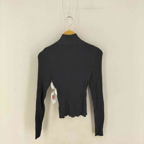 アモーメント amomento RIBBED MOCKNECK CARDIGAN レディース 0