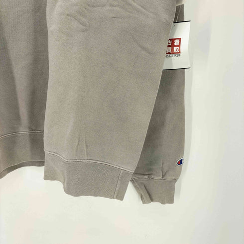 チャンピオン Champion 無地 クルーネック スウェット 袖 目あり メンズ import:L