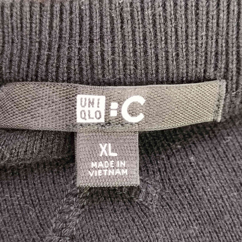 ユニクロシー UNIQLO:C スムース コットン クルーネック セーター レディース JPN:XL