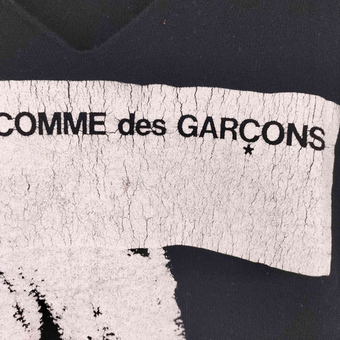 コムデギャルソン COMME des GARCONS プリント Vネック セーター メンズ import:M