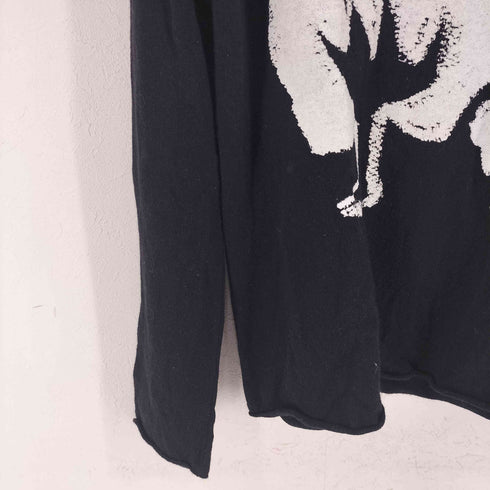 コムデギャルソン COMME des GARCONS プリント Vネック セーター メンズ import:M