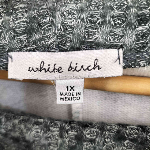 White birch 星柄タートルネックセーター メンズ 1X