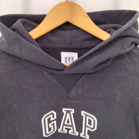 ギャップ Gap ロゴ刺繍 コットン プルオーバーパーカー レディース XXS