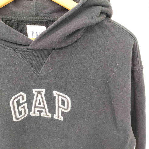 ギャップ Gap ロゴ刺繍 コットン プルオーバーパーカー レディース XXS