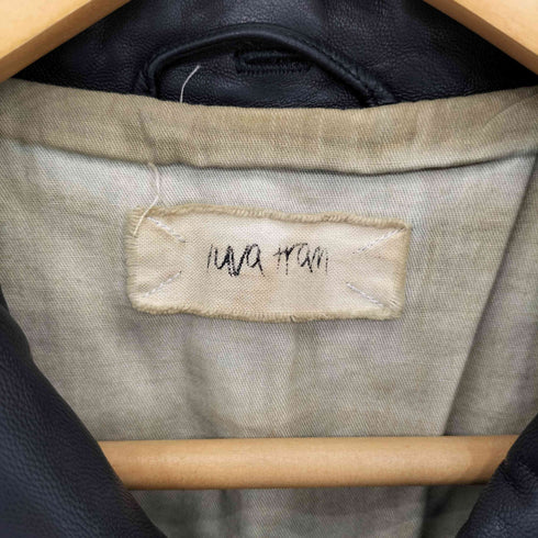 mva tram シープスキン リブデザイン シングルジャケット レディース XXS