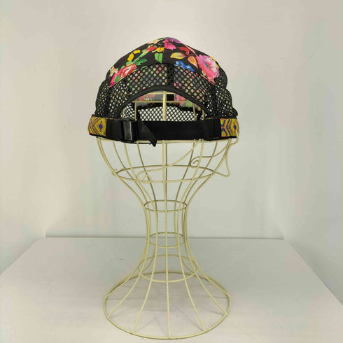 カブー KAVU USA製 トレイルランナー 花柄 メッシュ キャップ メンズ M