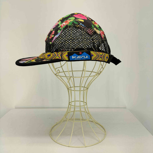 カブー KAVU USA製 トレイルランナー 花柄 メッシュ キャップ メンズ M