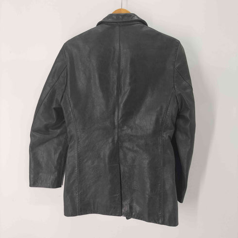 ドモン DOMON 牛革 レザーテーラードジャケット メンズ import:M