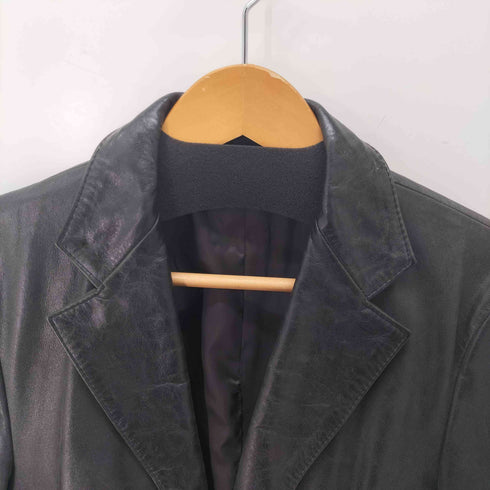 ドモン DOMON 牛革 レザーテーラードジャケット メンズ import:M