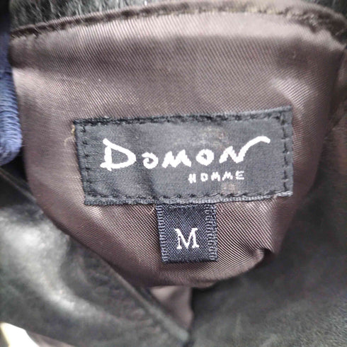 ドモン DOMON 牛革 レザーテーラードジャケット メンズ import:M