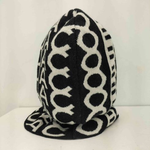 マークジェイコブス MARC JACOBS 総柄ロゴデザイン バラクラバ レディース O/S