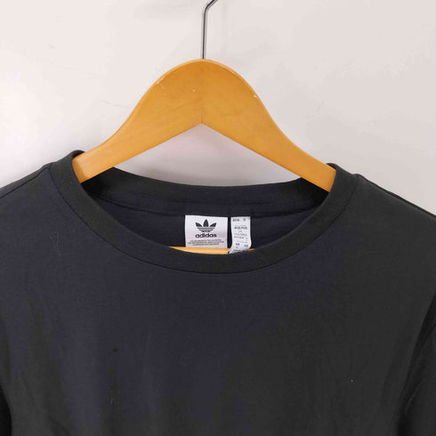 アディダスオリジナルス adidas Originals PRIMEBLUE トリコロール クロップド Tシャツ レディース JPN:L