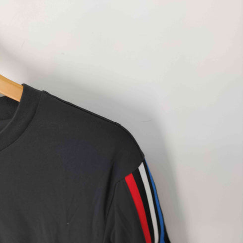 アディダスオリジナルス adidas Originals PRIMEBLUE トリコロール クロップド Tシャツ レディース JPN:L