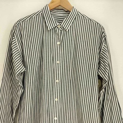 プラージュ PLAGE wash out シャツワンピース コットンリネン ストライプ レディース FREE