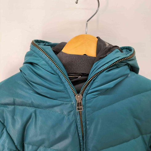 TASS STANDARD 山羊革 レザー ダウンジャケット メンズ import:M