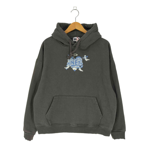 ナインティナインティ 9090 Tiger-pattern Angel Hoodie レディース JPN:M