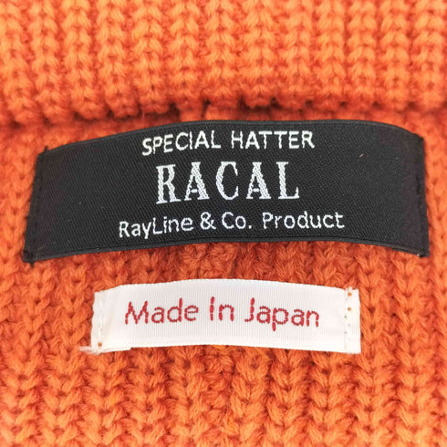 ラカル RACAL 日本製 SPECIAL HATTER ROLL BEANIE ビーニー メンズ
