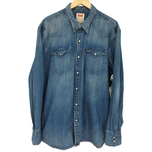 リーバイス Levis CONE DENIM WESTERN SHIRT ダンガリー ウエスタンシャツ デニムシャツ メンズ XXL