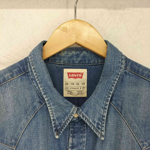 リーバイス Levis CONE DENIM WESTERN SHIRT ダンガリー ウエスタンシャツ デニムシャツ メンズ XXL