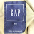 ギャップ Gap キルティング ライナー付き 比翼 ステンカラー コート メンズ import:XS